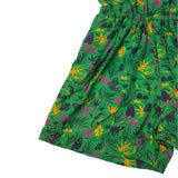 Girls Green Jungle Print Jumpsuit
