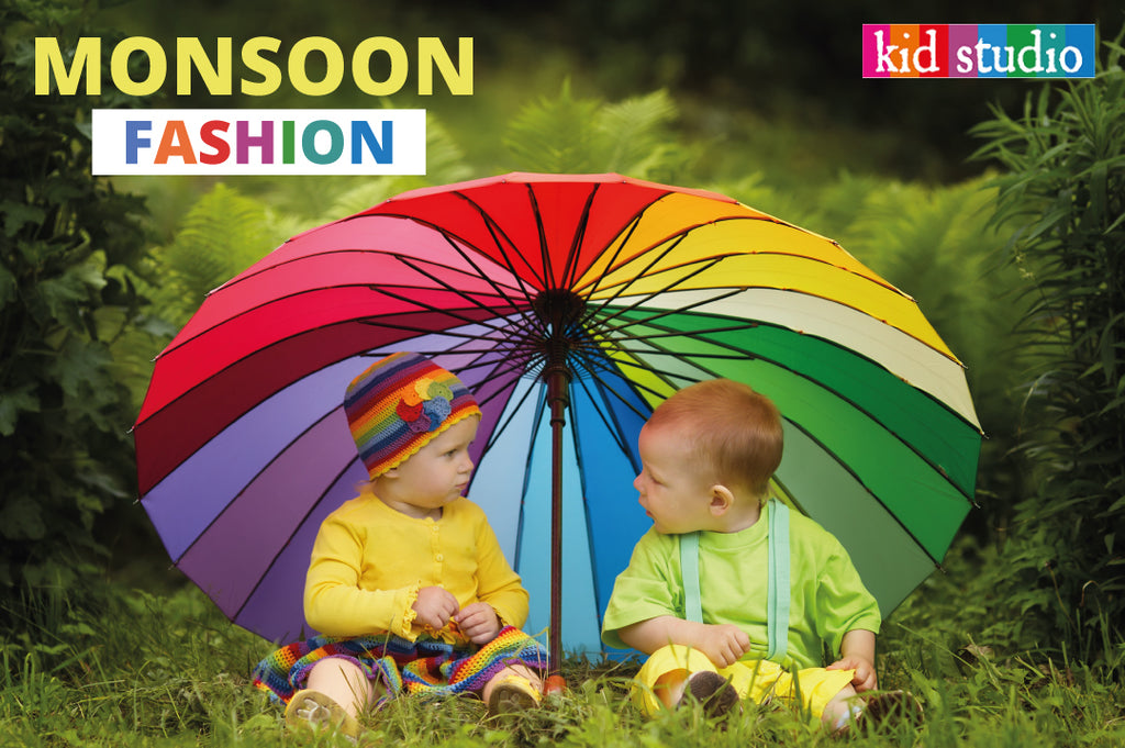 What kids should wear during monsoon?