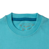 Boys Aqua Blue Dino Print T-shirt