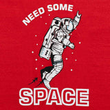 Boys Red Space Print T-shirt