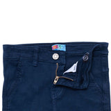 Boys Navy Blue Cargo Stretch Joggers