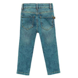 Boys Ocean Blue Slim Fit Jeans