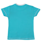 Boys Turquoise Blue Whale Print T-shirt