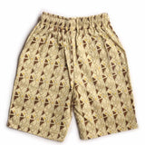 Boys Beige Printed Pull on Shorts