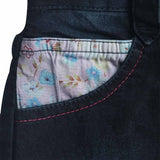 Girls Dark Blue Denim Skirt