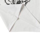 Boys White Tiger Print Sequin T-shirt