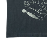 Boys Dark Grey Animal Print T-shirt