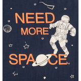Boys Navy Blue Astronaut Print T-shirt