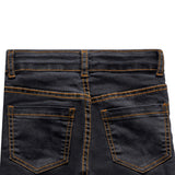 Boys Black Tapered Fit Stretch Jeans
