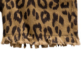 Girls Brown Cheetah Print Short