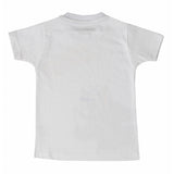 Boys White Rhino Print T-shirt