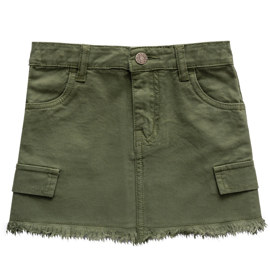 Vintage Hammerachmid dark green denim cutoff mini skirt –  weighnpayclothingstore