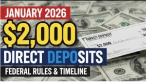 $2,000 Direct Deposits in January 2026: Eligibility, Timeline, and Beneficiary Guide