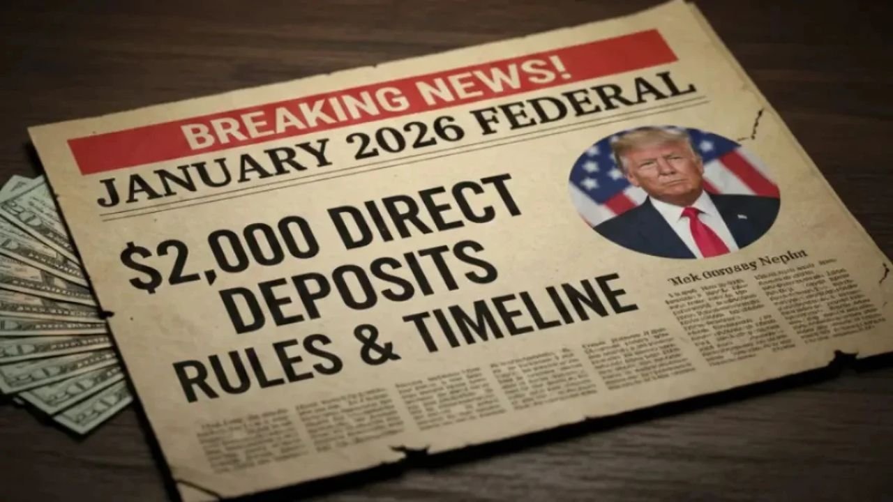 $2,000 Federal Deposit: What Americans Really Need to Know for January 2026