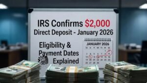 IRS $2,000 Direct Deposit for January 2026: What You Need to Know About Timing and Eligibility